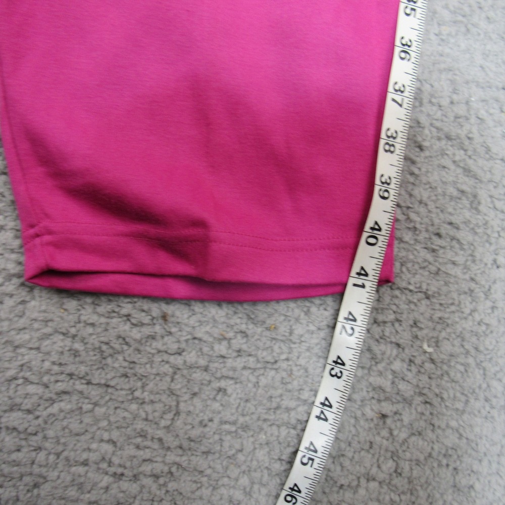 Bridge Gate Womens 2X Pink Knit Elastic Waist Casual Pants Side Pockets - Picture 3 of 8